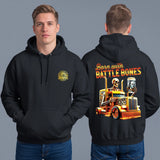 BORN WITH BATTLE BONES - HOODIE