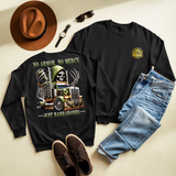 NO ARMOR. NO MERCY JUST BARRABONES - SWEATSHIRT