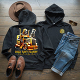 GOLD AINT FLASHY WHEN IT'S IN YOUR BLOOD - HOODIE