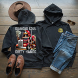 DIAMOND SOUL DIRTY HANDS - HOODIE