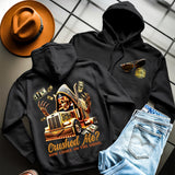 CRUSHED ME NOW CHOKE ON THE SHINE - HOODIE