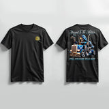 STRIPPED TO THE SKELETON STILL STRONGER THEN MOST - T-SHIRT