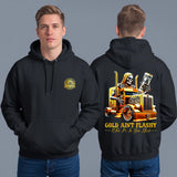 GOLD AINT FLASHY WHEN IT'S IN YOUR BLOOD - HOODIE