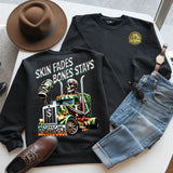 SKIN FADES BONES STAYS - SWEATSHIRT