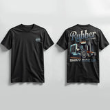 RUBBER SIDE DOWN SHINY SIDE UP - T-SHIRT