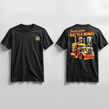 BORN WITH BATTLE BONES - T-SHIRT