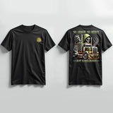 NO ARMOR. NO MERCY JUST BARRABONES - T-SHIRT