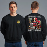 DIAMOND SOUL DIRTY HANDS - SWEATSHIRT